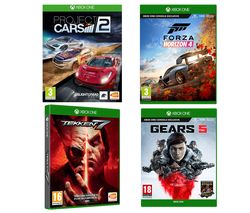 XBOX ONE Gears 5, Forza Horizon 4, Tekken 7 & Project Cars 2 Bundle