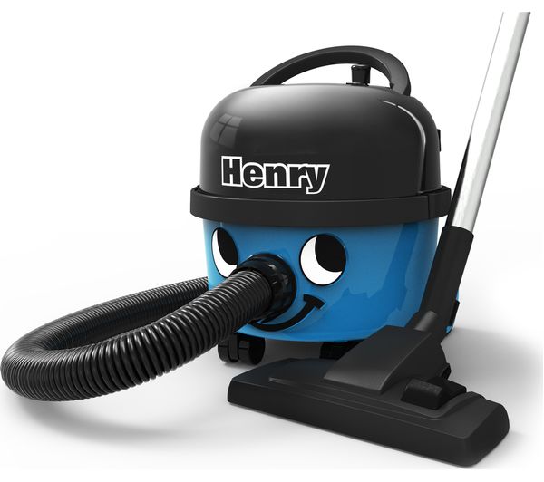 Image of NUMATIC Henry HVR 160-11 Cylinder Bagged Vacuum Cleaner - Blue