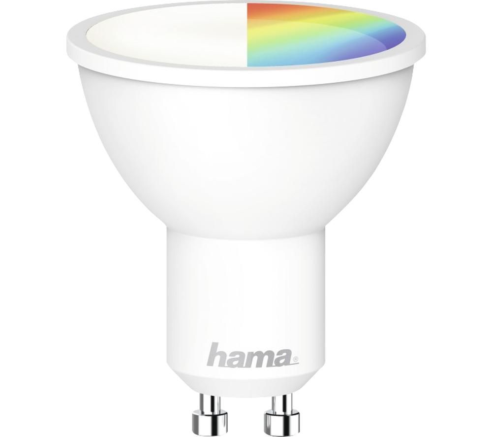 HAMA 176582 Multicolour WiFi LED Light - GU10, White
