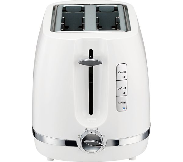  LOGIK L02TWS21 2Slice Toaster White Currys Business