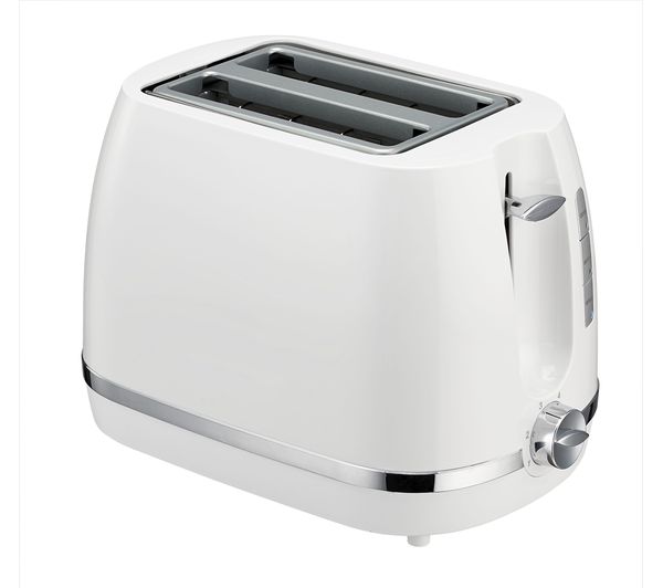  LOGIK L02TWS21 2Slice Toaster White Currys Business