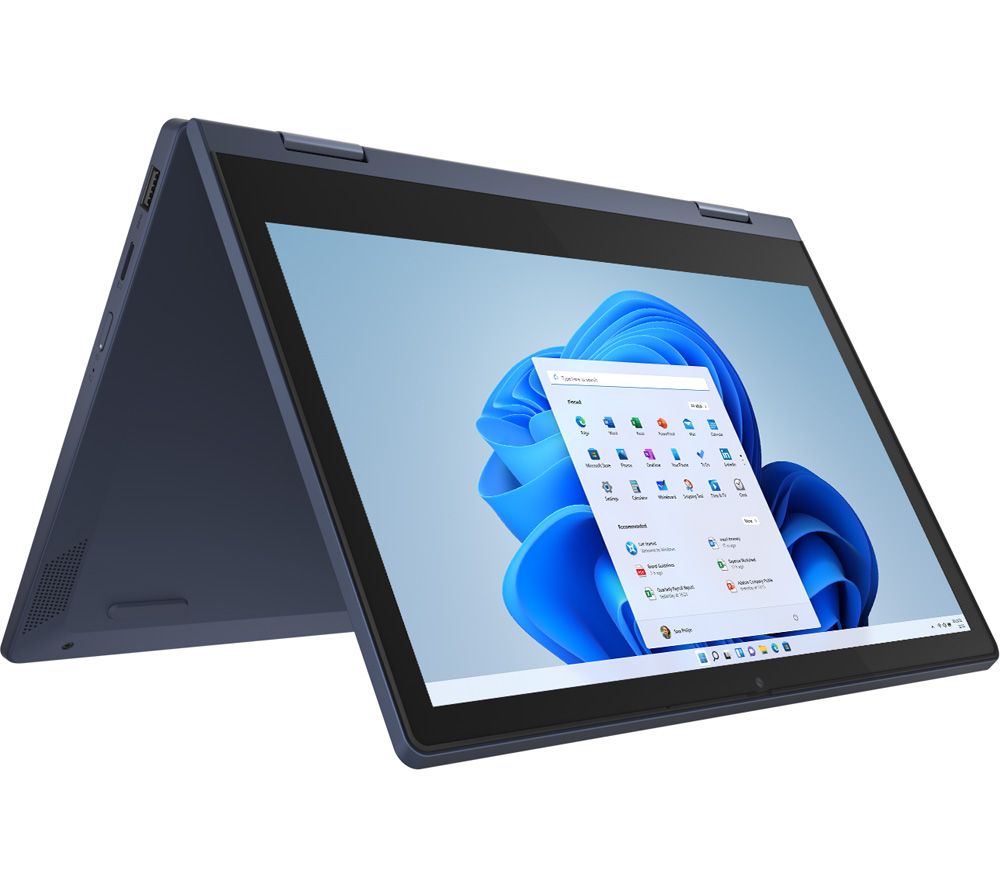 LENOVO IdeaPad Flex 3i 11.6" 2 in 1 Laptop - Intel® Celeron®, 64 GB eMMC, Blue