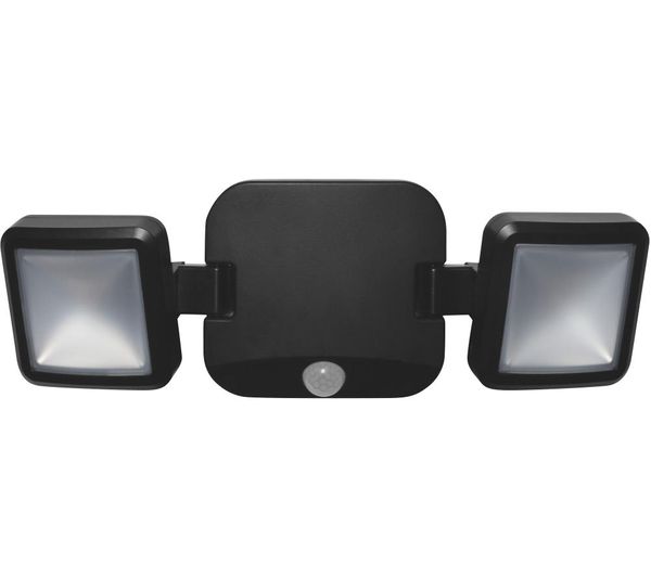 LEDVANCE Twin Spot Outdoor LED Floodlight - Black