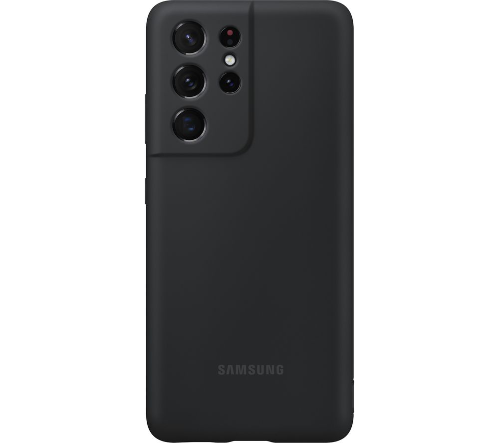 SAMSUNG Galaxy S21 Ultra Silicone Case - Black, Black