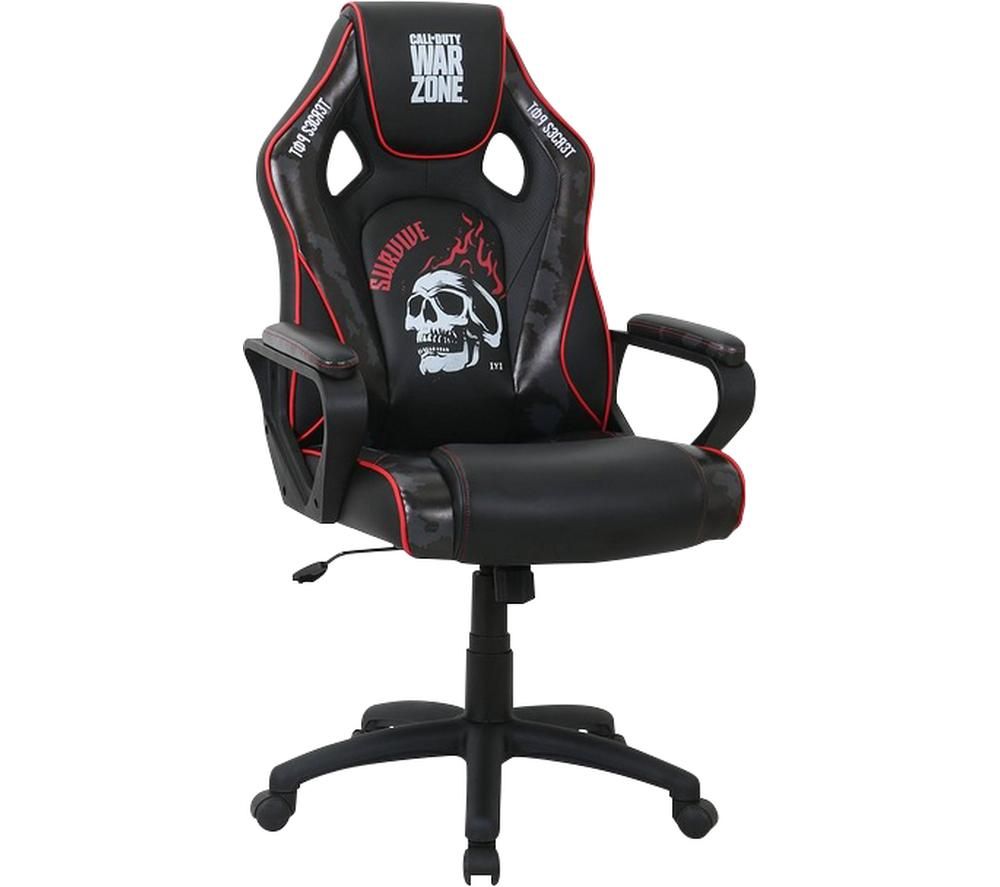PROVINCE 5 Call of Duty Warzone Reload Gaming Chair - Black & Red