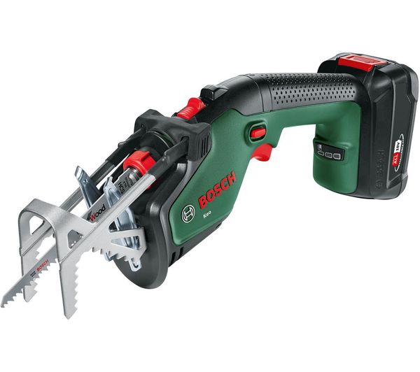 Bosch Keo Cordless Garden Saw With 1 Battery Green Black