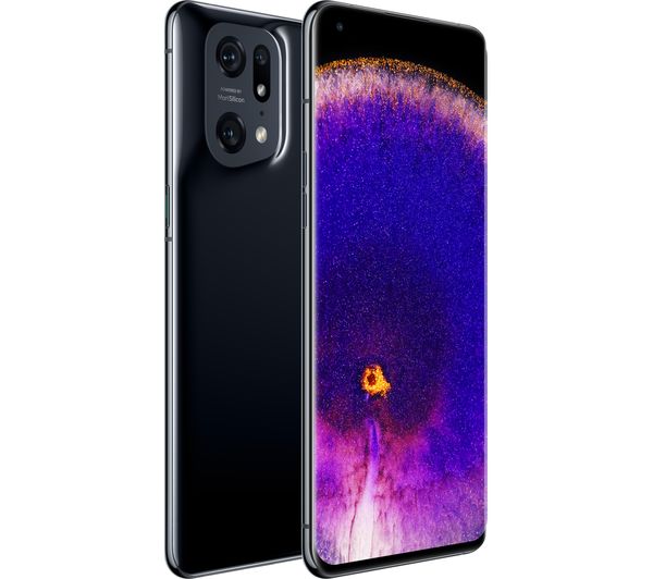 OPPO Find X5 Pro 5G 256 Go 12 Go RAM – Noir, Double SIM, Débloqué (occasion, Garantie 3 Ans)