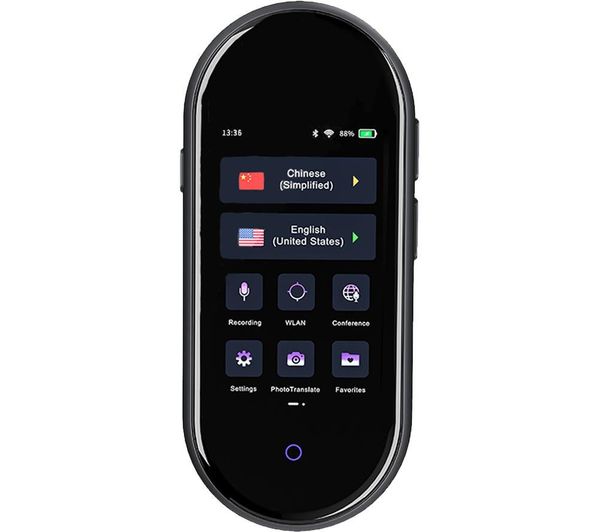 Hiho Lingo Plus Handheld Translator Black