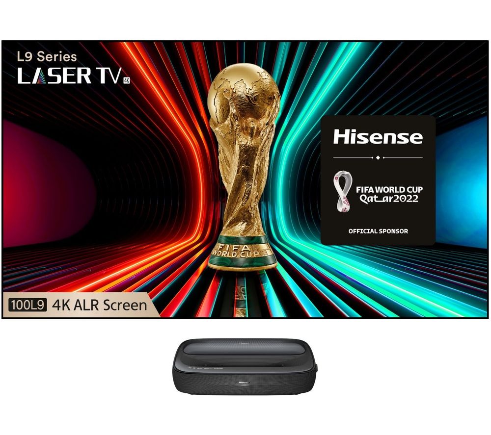 100L9GTUK-D12 Smart 4K Ultra HD HDR Laser TV with Alexa