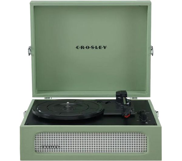 Crosley Voyager Belt Drive Bluetooth Turntable Sage
