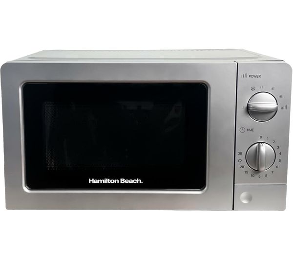 Hamilton Beach Hb70t20s Compact Solo Microwave Silver