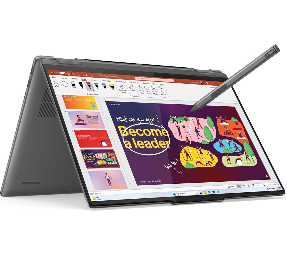 Yoga 7 16" 2 in 1 Laptop - Intel® Core™ Ultra 7, 512 GB SSD, Storm Grey
