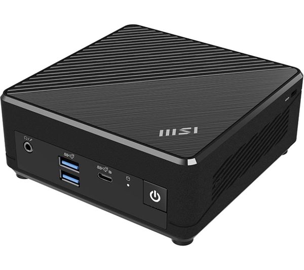 MSI Cubi N ADL Mini Desktop PC - Intel® N100, 128 GB SSD, Black