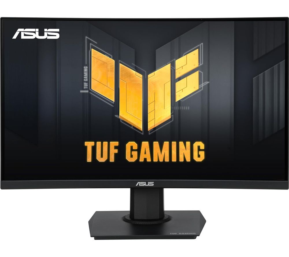 TUF VG24VQER Full HD 23.6" Curved LED Gaming Monitor - Black