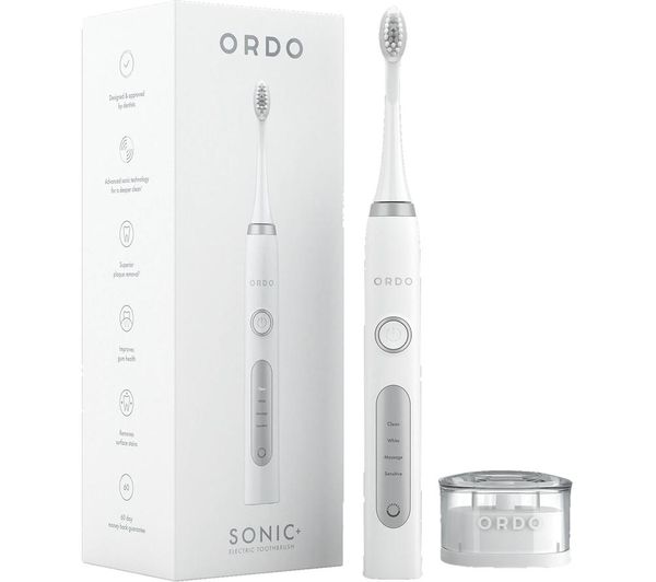 Ordo Sonic Electric Toothbrush White Silver