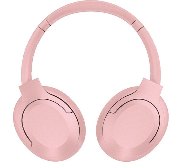 Groov E Rhythm Wireless Bluetooth Noise Cancelling Headphones Pink