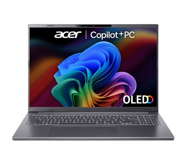 Acer Aspire 16 Ai Oled 16 Laptop Copilot Pc Amd Ryzen Ai 7 1 Tb Ssd Grey