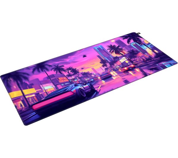 An image of CHERRY XTRFY GP5 Miami Drive Gaming Mouse Mat - Multicolour, XL