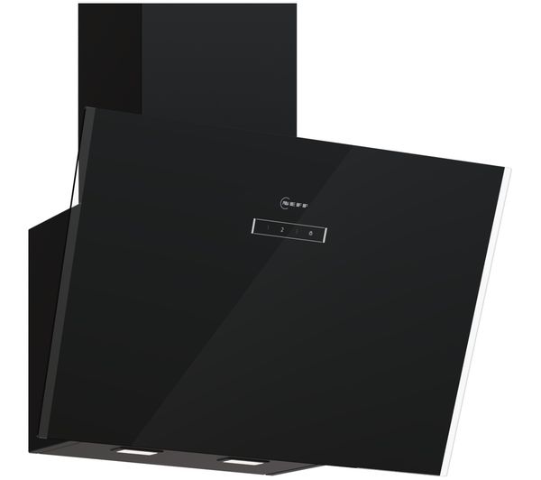 An image of NEFF N50 D63IDF1S0B Chimney Cooker Hood - Black