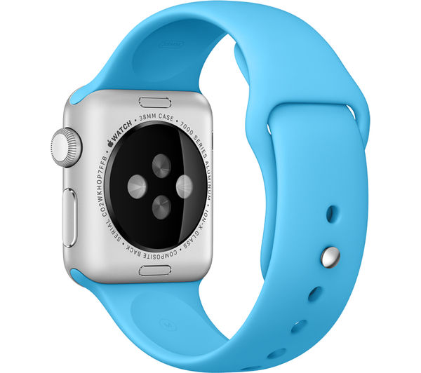 MLCG2B A APPLE Watch 38 mm with Sports Band Aluminium Blue