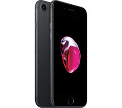 IPHONE 7 BLACK 128GB - APPLE iPhone 7 - Black, 128 GB - Currys
