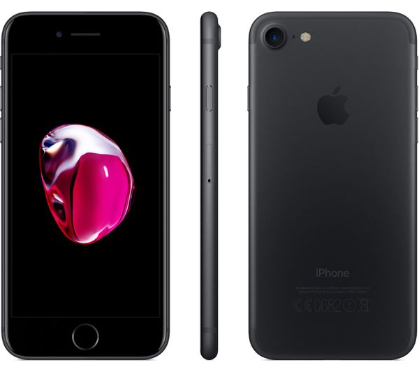 Buy APPLE iPhone 7 - Black, 128 GB | Free Delivery | Currys