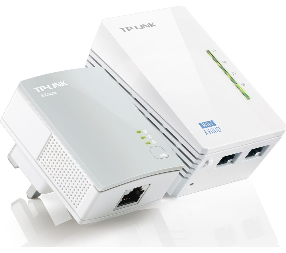 how to set setup tp link av600 powerline