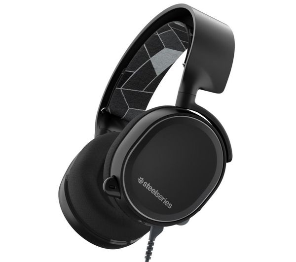 61503 STEELSERIES Arctis 3 Gaming Headset Black Currys Business