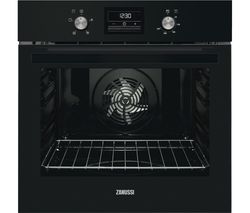 ZANUSSI ZOB35471BK Electric Oven - Black Steel