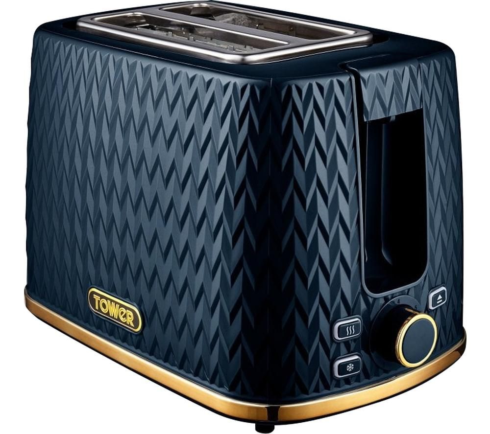 TOWER Empire Collection T20054MNB 2-Slice Toaster ¬ñ Midnight Blue Review