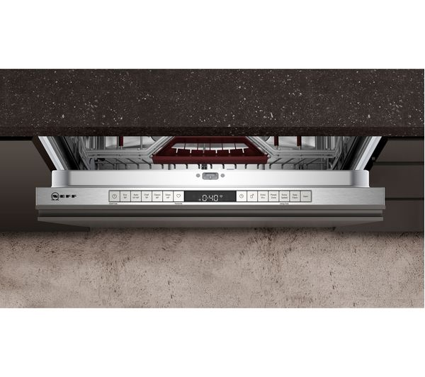 S195HCX26G NEFF N 50 S195HCX26G Fullsize Fully Integrated WiFienabled Dishwasher Currys