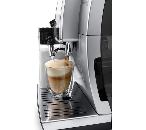 Automatic espresso machine, 1450W, Dinamica Plus, Silver - DeLonghi
