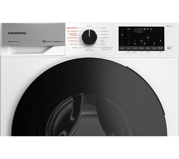 7178543300 GRUNDIG ExpressCare GD7510644UW Bluetooth 10 kg Washer