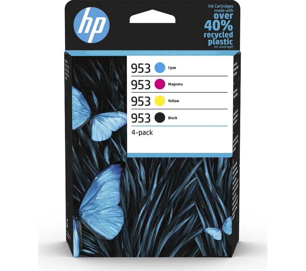 HP 953 Original Cyan, Magenta, Yellow & Black Ink Cartridges - Multipack