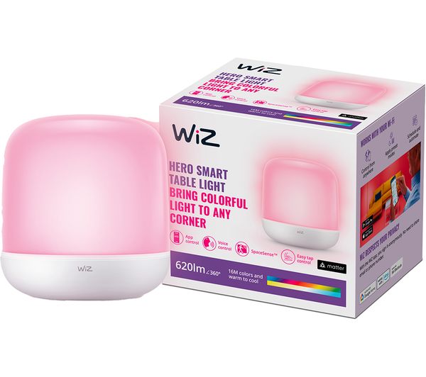 Image of WIZ Hero Smart Table Lamp - White