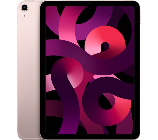 Image of APPLE 10.9" iPad Air Cellular (2022) - 256 GB, Pink