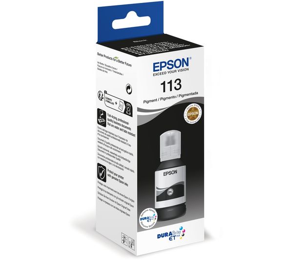 Image of Epson EcoTank 113 - black - original - ink refill