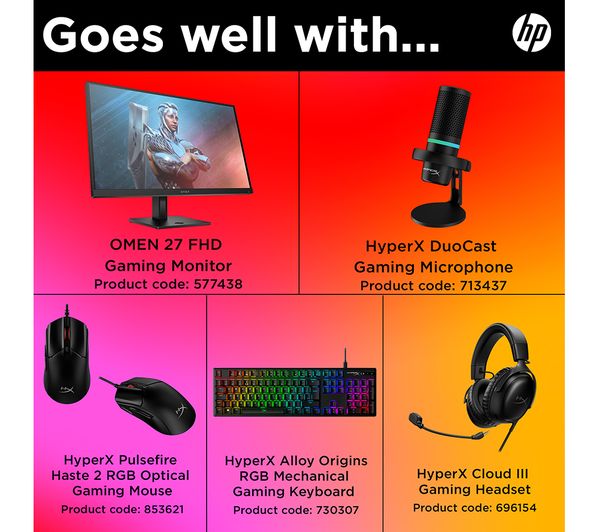 HP Victus 15L Gaming Desktop - Intel® Core™ i5, RTX 4060, 512 GB