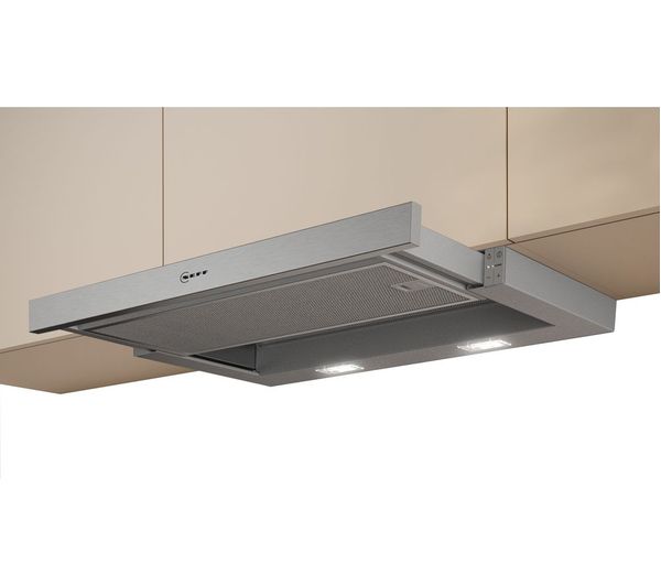 Neff N50 D46ed22n1b Telescopic Cooker Hood Silver