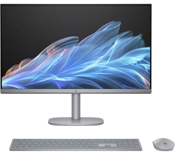 Image of HP OmniStudio X 27-cs0004na 27" All-in-One PC - Intel® Core™ Ultra 5, 1 TB SSD, Silver