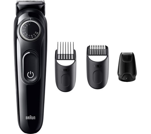 Braun Series 3 Brabt3420 Beard Trimmer Black Silver