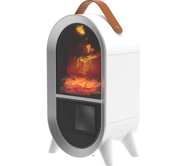 SMARTAIR Glow Heat Portable Fan Heater - White