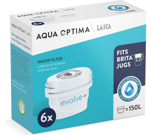 Aqua Optima Aurora Evolve Water Filter Cartridge 6 Months Pack
