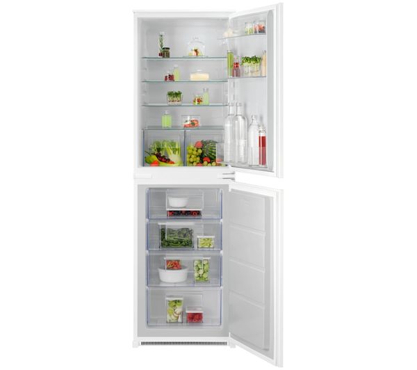 An image of AEG OSC6L185ES Integrated 50/50 Fridge Freezer - Sliding Hinge