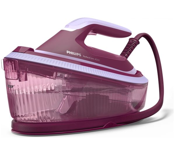 An image of PHILIPS 4000 Series PSG4020/30 Steam Generator Iron - Purple