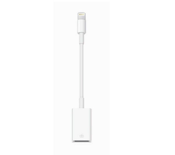 APPLE Lightning to USB Camera Adapter - White, White