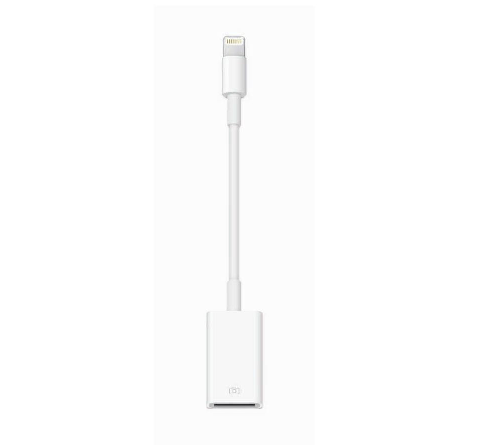 APPLE Lightning to USB Camera Adapter - White, White Review thumbnail