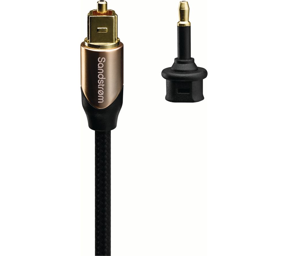 SANDSTROM AV Gold Series S3OPT315 Digital Optical Cable - 3 m