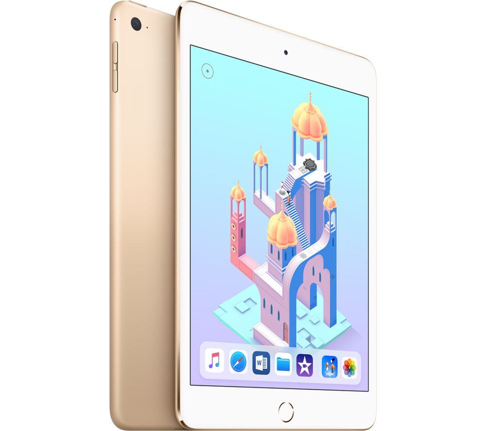 APPLE iPad mini 4 – 128 GB, Gold, Gold