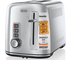 BREVILLE The Perfect Fit for Warburtons VTT570 2-Slice Toaster - Stainless Steel